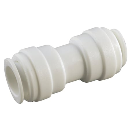 Anderson Metals 3/8'' x 3/8'' Push-In Plastic Coupling 53062-06