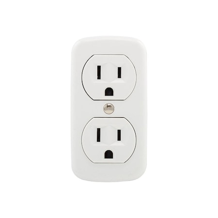 Eaton Wiring Devices Straight Blade Receptacle, 5-15R, 15 A, 125V AC, 2 Pole, 3 Wire, Surface Mount 78W-BOX