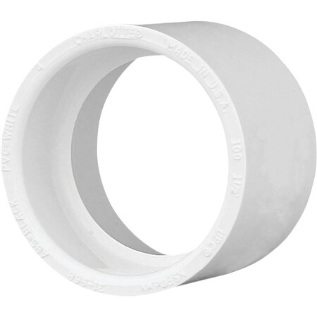 Charlotte Pipe And Foundry 1-1/2'' Hub Schedule 40 DWV PVC Coupling PVC 00100 0800HA