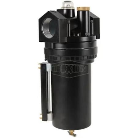 Dixon Wilkerson by EconOmist Standard Lubricator, 1-1/2 in NPT/BSPP-G Port, 927 SCFM Flow Rate, 200 psi Pr L40-0BAMB
