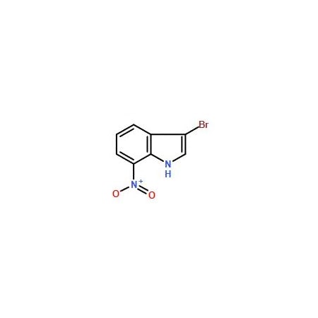 Ak Scientific 3-Bromo-7-nitro-1H-indole (25g), CAS 397864-11-8 2491AE-25g
