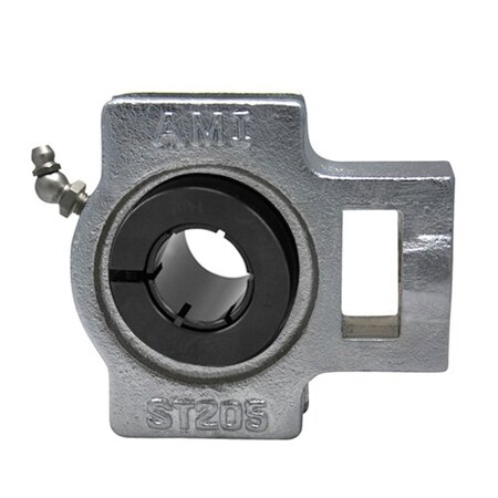 Ami Bearings SINGLE ROW BALL BEARING - 1-1/8in WIDE ACCU-LOC NICKEL WIDE SLOT TAKE-UP UEST206-18NP