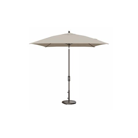 Treasure Garden 7.5 ft Square Patio Umbella, aluminum, fiberglass ribs, outdoor, Cloud UM847SQ-00 57012 Cloud