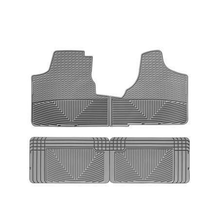 Weathertech Grey, Front and Rear All Weather Floor Mats W16GR-W25GR