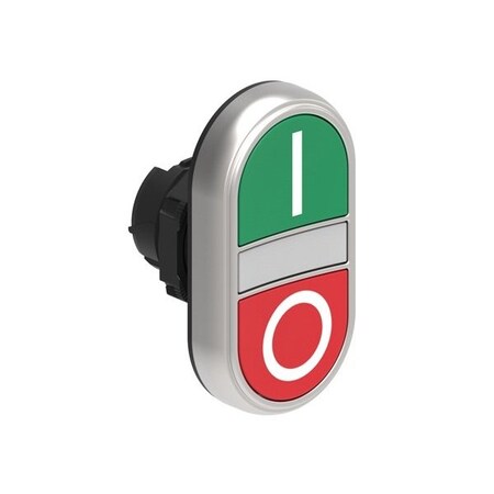 Lovato Double Touch Button Green/Red, 5PK LPCBL7123