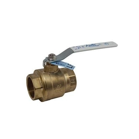 Apollo Valves Manual 2-Way Ball Valve, NPT, Brass 77FLF10201