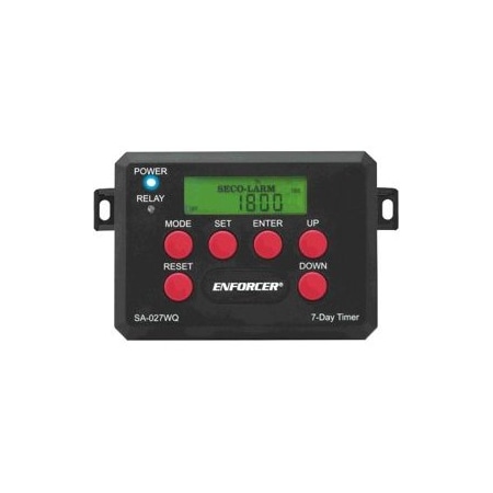 Seco Programmable 7-Day Timer with 1 Relay SA-027WQ