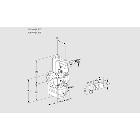 Honeywell Kromschroder VAG240R/NWAE KS88006345