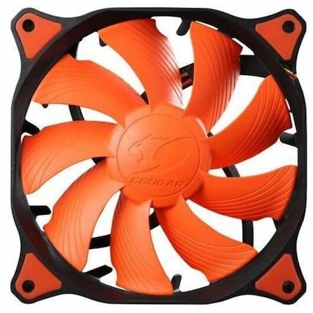 Cougar Vortex 120mm Hydro Dynamic Bearing (Fluid) Case Fan (Orange) CF-V12H