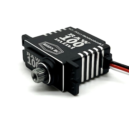 Powerhouse RAW 100 Mini Servo Programmable, Black PO3518533