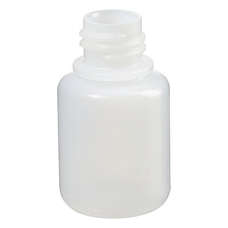 Nalgene Economy Bottle, HDPE, 61 mm H, PK1000 362089-0001