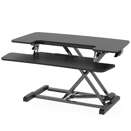 Flexispot Standing Desk Converter, Black, 33 lb Cap. M7-E-35B