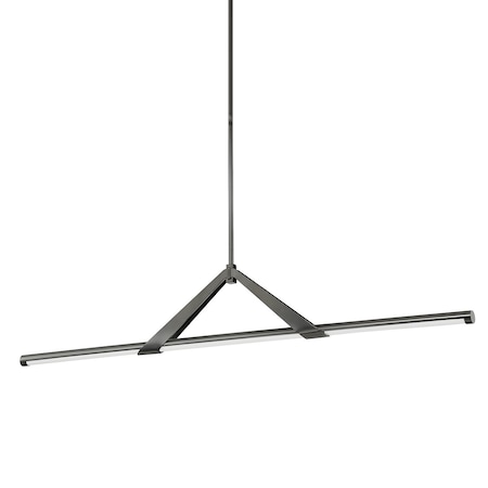 Hudson Valley Lighting Jonas 1 Light Linear 60 In. Black Nickel 3060-BLNK