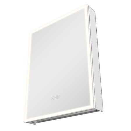 Vevor Lighted Medicine Cabinet with 2-Side Mirror 20 x 26 in Recessed Wall Mount CAS-305
