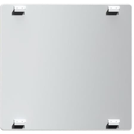 Alfred Music 36 x 36 in. DIY Frameless Magnetic Glass Board, White SW3197585