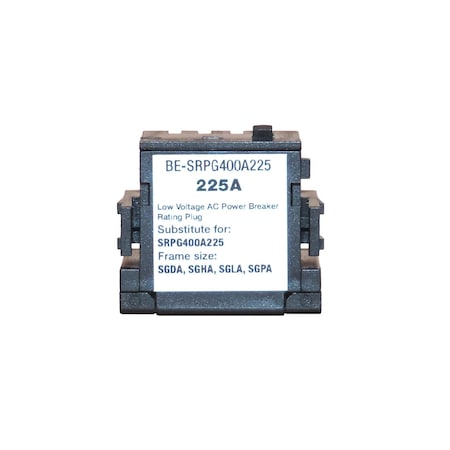 Brah Electric , replacement Spectra rating plugs rated for 225A, 400A sensor - SGDA, SGHA, SGLA, SGPA BE-SRPG400A225