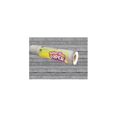 Teacher Created Resources Bulletin Board Roll - Bulletin Board, Poster, Student - 12 ft Height x 48in Width - Gray Wood 77035