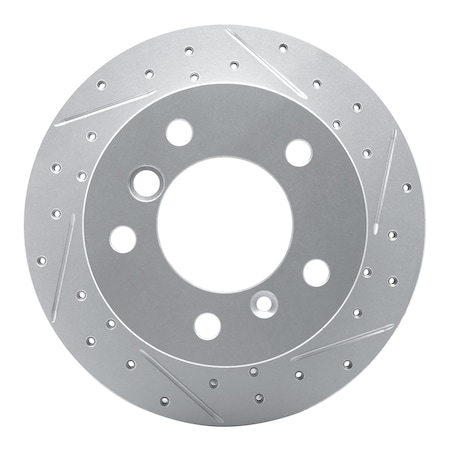 Dynamic Friction Co DFC Geoperformance Rotor - Drilled and Slotted 830-40038R