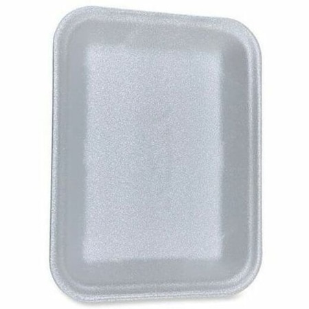 Gen Meat Trays, #4D, 9.47 x 7.12 x 1.32, White, 500PK 4DWH