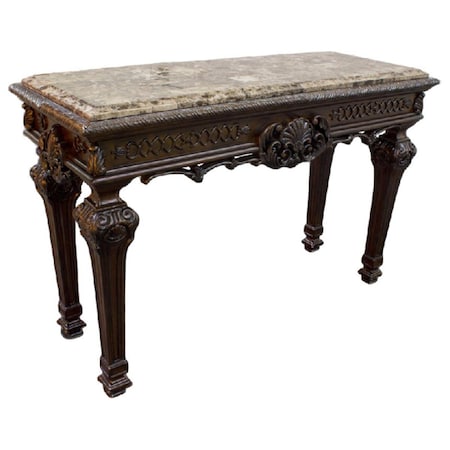 Kd Gabinetes Elizabeth Traditional Sofa Table, Cherry KD2814184