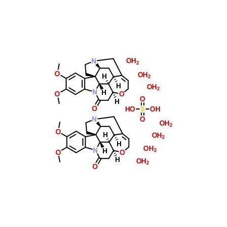 Ak Scientific Brucine sulfate heptahydrate (100g), CAS 60583-39-3 W0016-100g