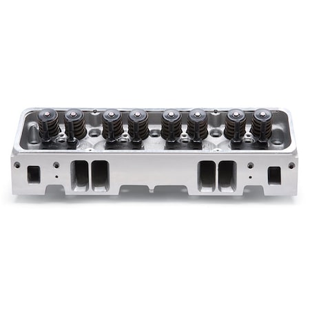 Edelbrock 60985 Etec-200 Cylinder Head - Assembled for Small Block Chevy EDE60985