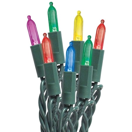 Sylvania Santas Forest LED Micro Mini String Lights, Multi-Color, 50 ct 27550