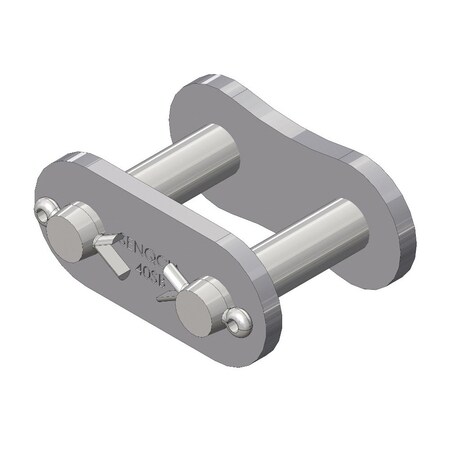 Senqcia Inspire Series SBR Single Strand Cottd Connecting Link, 40SB chain, .5P, .141 Pin 40SBCLCP