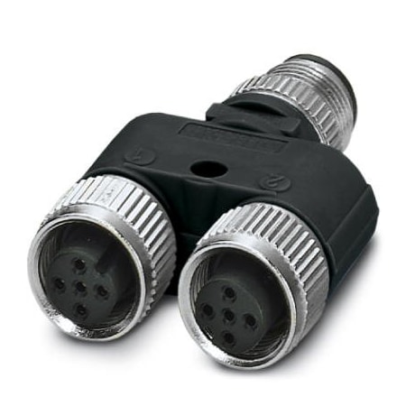 Phoenix Contact SAC-5P-M12Y/2XM12FS VP BK Y distributor 1560086