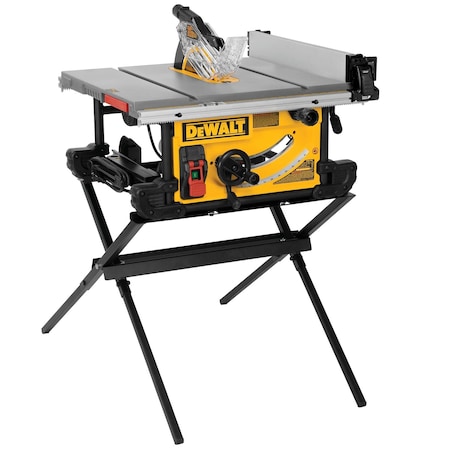 Dewalt 10 in. Table Saw with Scissor Stand DWE7491X