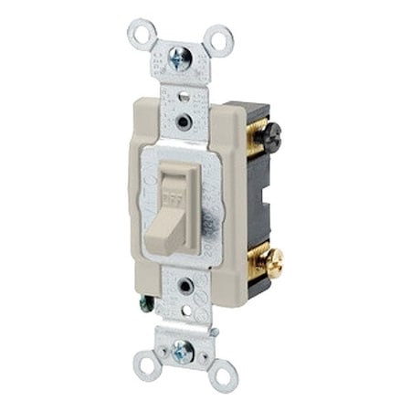 Leviton Toggle Framed Double-Pole, 15 Amp 54502-2I