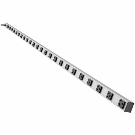 Eaton Tripp Lite Series 24-Outlet Vertical Power Strip, 120V, 20A, L5-20P, 15 ft. 4.57 m Cord, 72 in. PS7224-20T