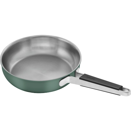 Zwilling Pure 9.5-inch Stainless Steel Fry Pan, Green 1028862