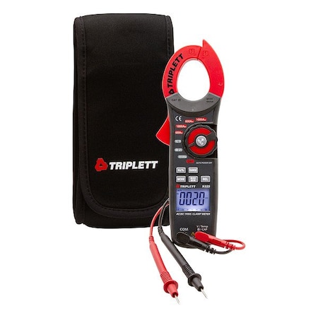 Triplett DigitalClampMeter, TRMS, 1000A, 600VAC 9325-NIST