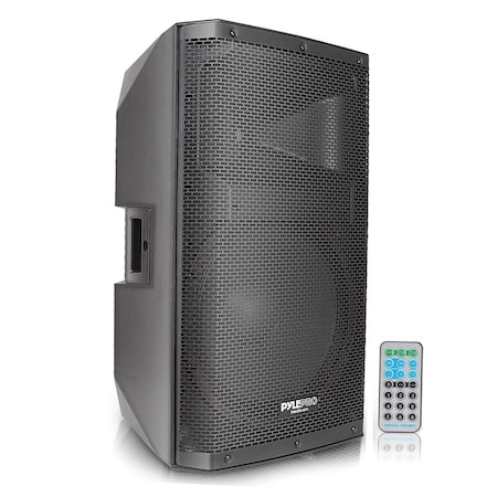 Pyle Pyle Portable Cabinet PA Speaker System - 1600W Outdoor Stereo, Dual 12" Woofers, 3.4" Piezo Tweeters PADH15BTA