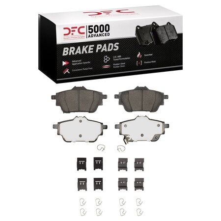 Dfc 5000 Advanced Disc Brake Pad Set,  1551-2306-01