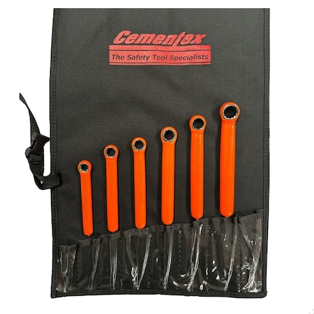 Cementex 6Pc Metric Box End Wrench Set IBEWS-6M