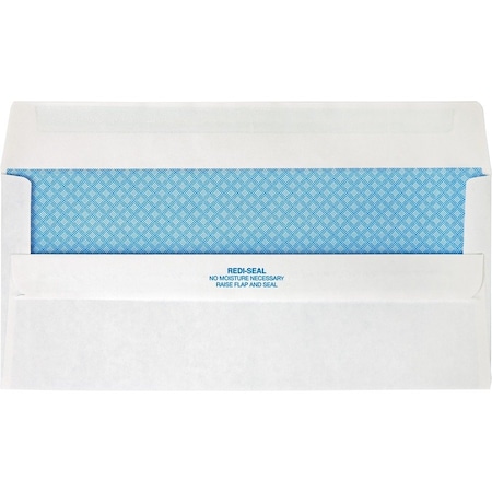 Quality Park Business Envelope, White, Paper, PK500 QUA21418