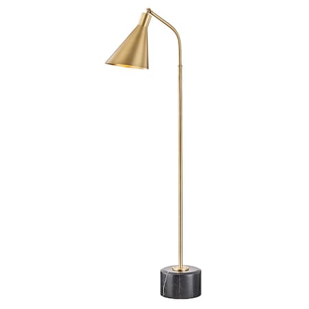 Hudson Valley Lighting Stanton 1 Light Floor Lamp 20.75 In. Aged Brass L1346-AGB