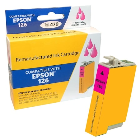 Ereplacements Ink-Epson-126-Magenta-Kodak T126320-KD