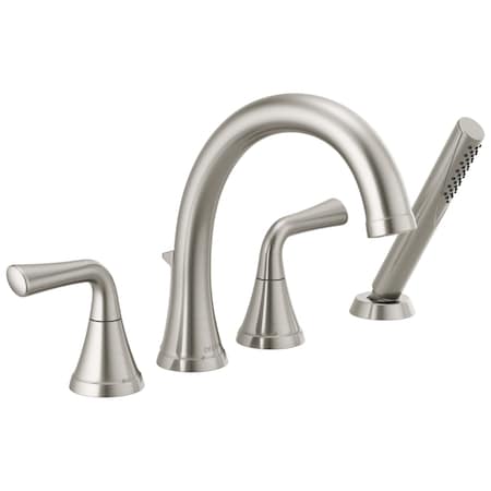 Delta Roman Tub Trim with Hand Shower T4733-SS