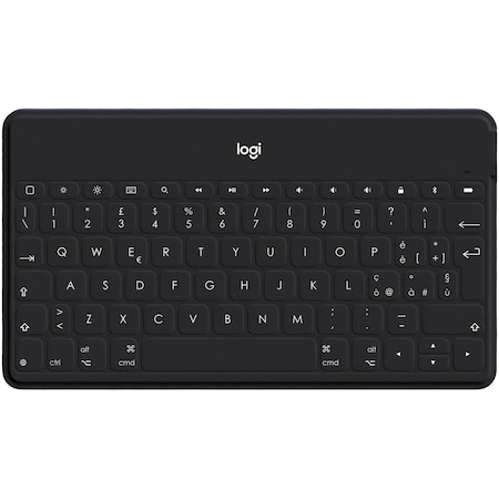 Logitech Keys-To-Go Super-Slim and Super-Light Bluetooth Keyboard for iPhone, iPad, and Apple TV - Black 920-006701