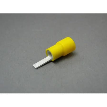 Nichifu Eco-Friendly Polycarbonate Insulated Blade Terminals, AWG 12-10 TMEX BT-5.5-10-YEL