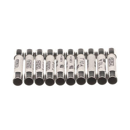Convotherm Fuse, 500V, 10A, 6.3 x 32MM, 10PK 4056355