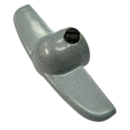 Muebles Para El Hogar 5.8 in. Gray Die-Cast Handle for Jalousie Window MU2189094