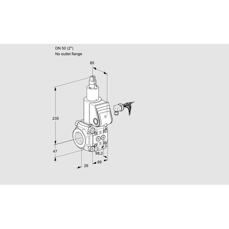 Honeywell Kromschroder VAS250/-R/LW KS88015951