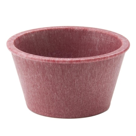 Hs 2.5 oz. Ramekin Salsa/Condiment Server, Raspberry, 48 each/case HS1014RB