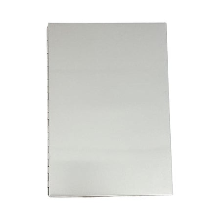 Zoro Select Storage Clipboard, Aluminum, Silver 864T10
