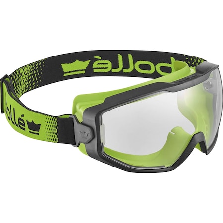 Bolle Safety Safety Goggle, OTG, Unisex, Clear  Lens SPECTN11W