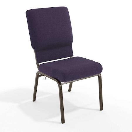 Flash Furniture Advantage Eggplant Church Chair 18.5" Wide PCHT185-115